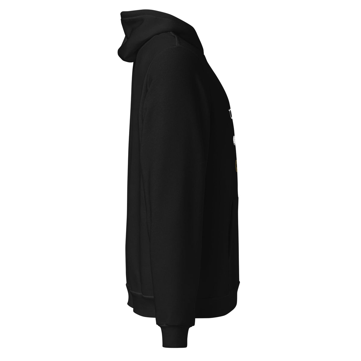 Bearded King Hoodie — Black - The Gentleman Barber Clothing
