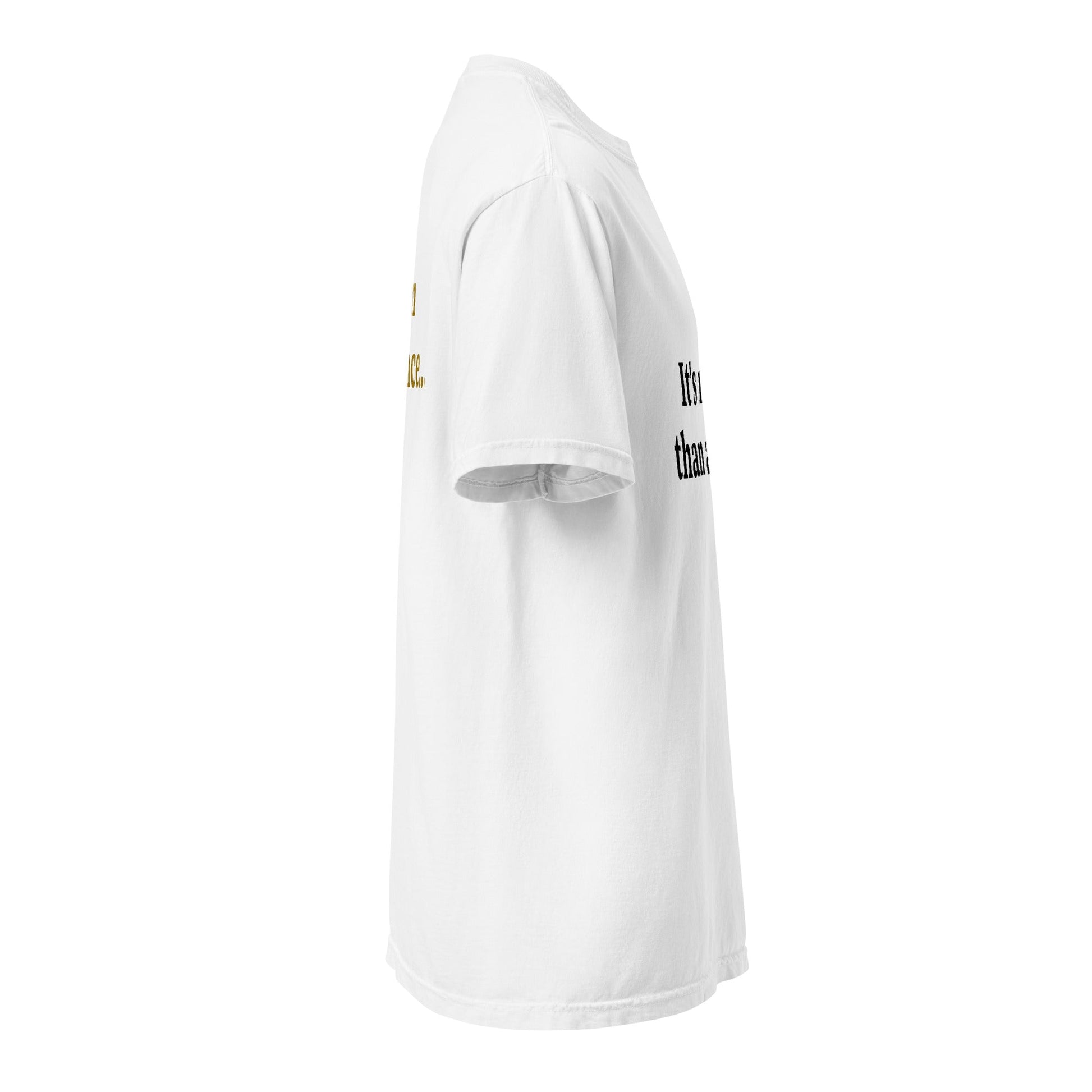 It's More Than A Cut Tee — White - The Gentleman Barber Clothing