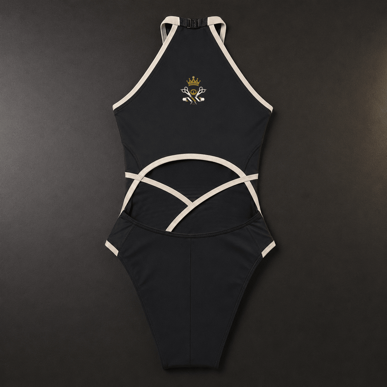 TGB Asymmetric Sport One-Piece — Black - The Gentleman Barber Clothing