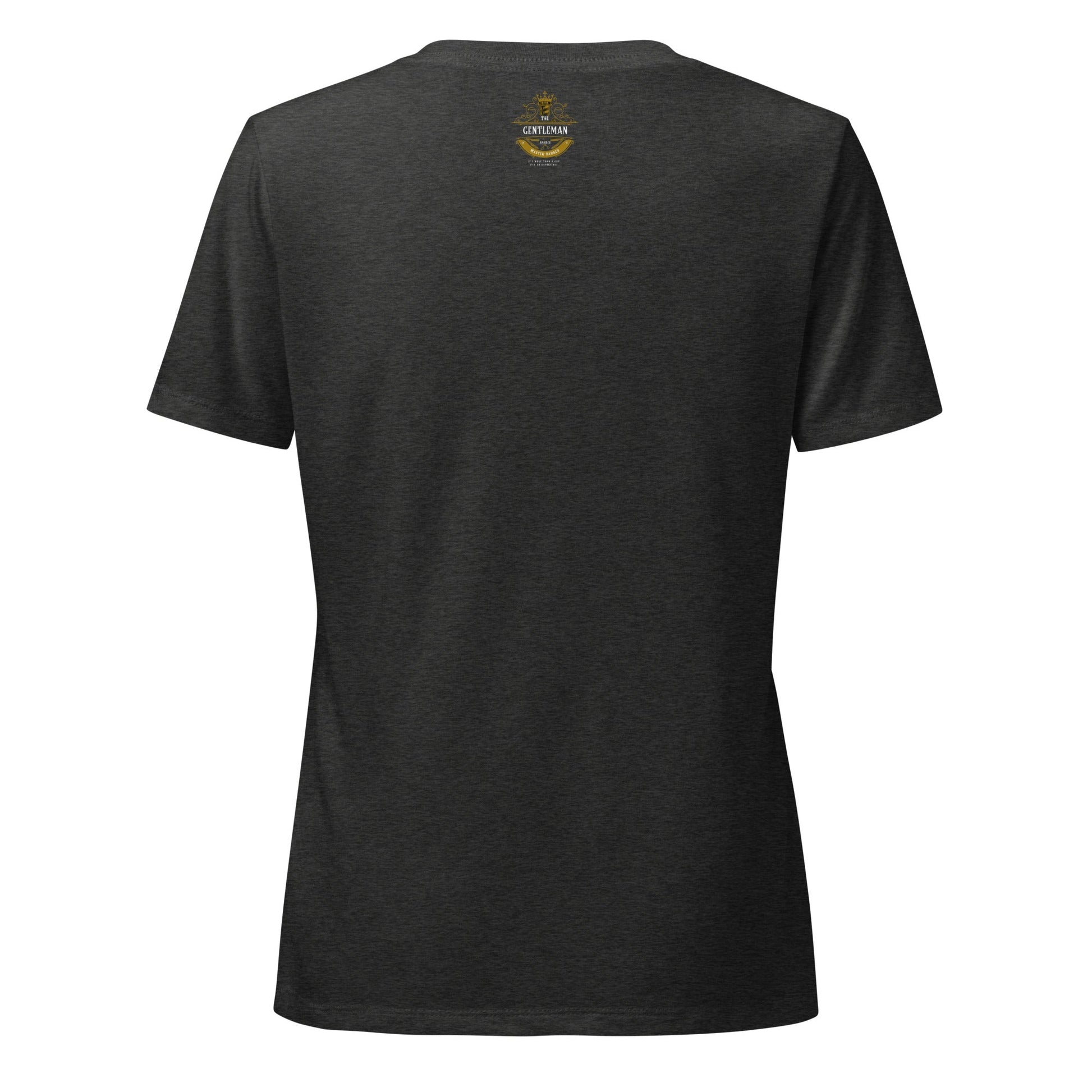 T.G.B. Women's V-Neck — Dark Grey - The Gentleman Barber Clothing