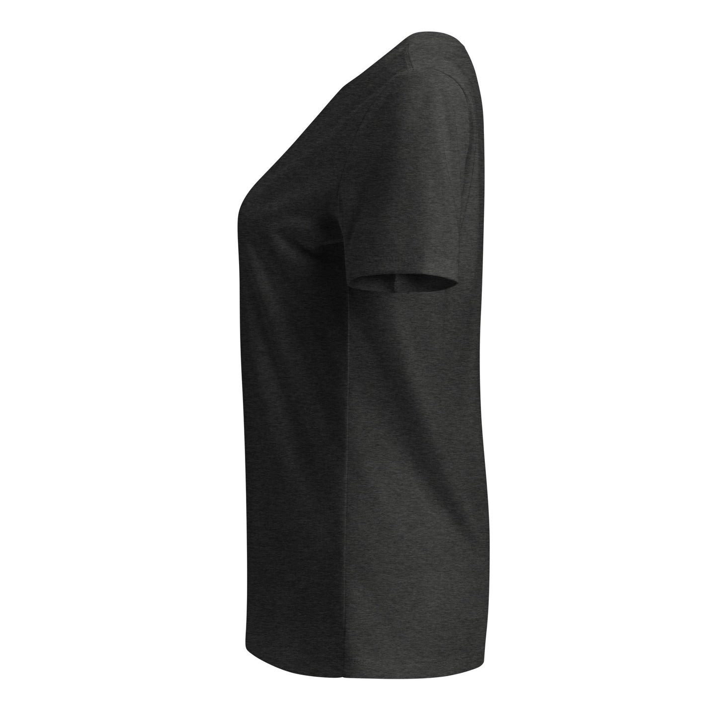 T.G.B. Women's V-Neck — Dark Grey - The Gentleman Barber Clothing