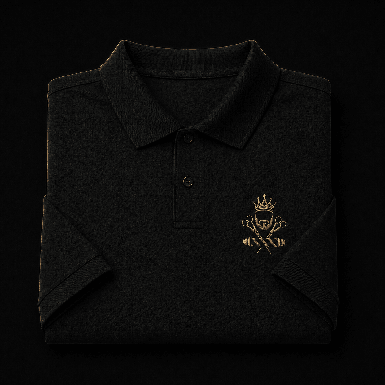 The Experience Polo — Black - The Gentleman Barber Clothing