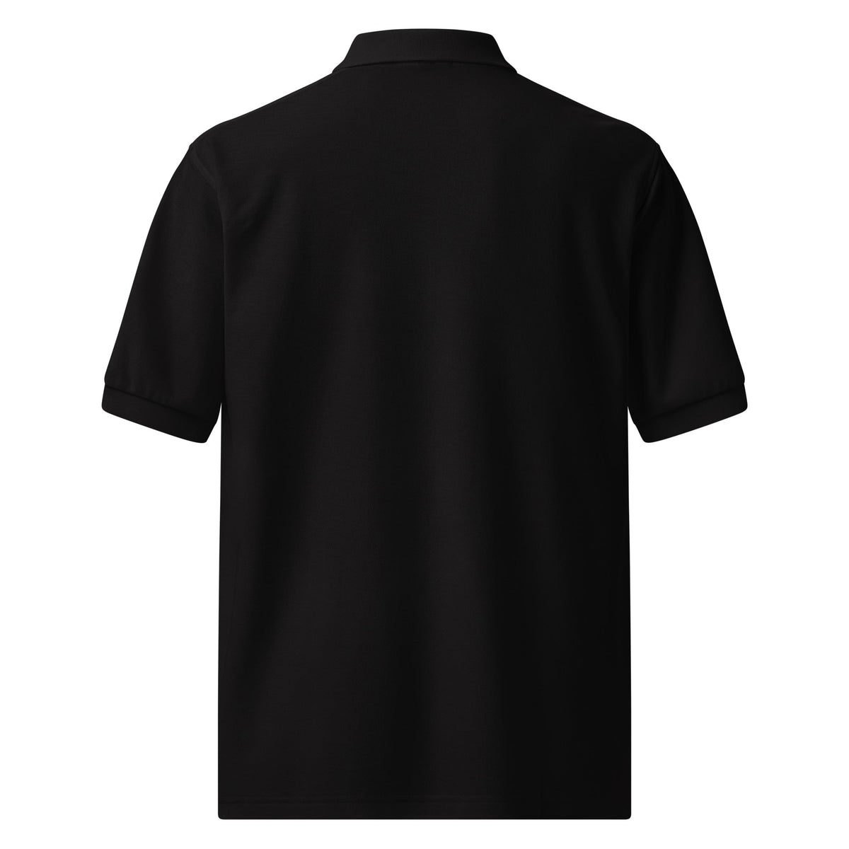 The Gentleman Barber Crest Polo — Black - The Gentleman Barber Clothing