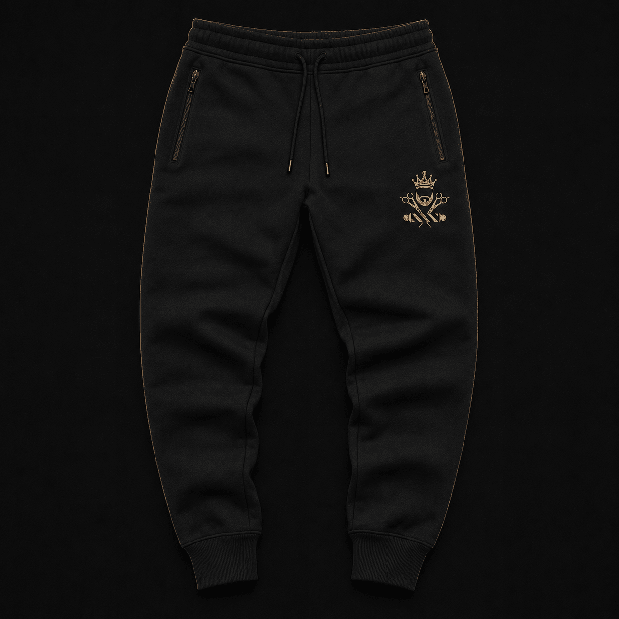 The Gentleman Sweatsuit — Black - The Gentleman Barber Clothing