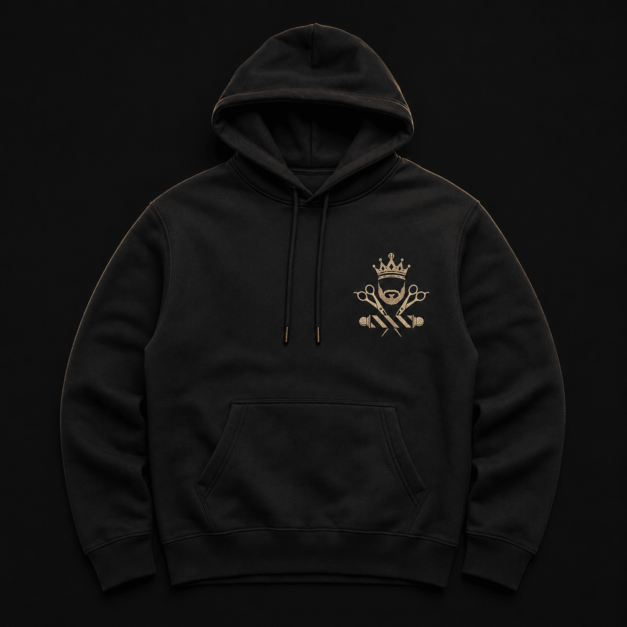 The Standard Hoodie — Black - The Gentleman Barber Clothing